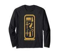 Camisa de jeroglíficos egipcios del Antiguo Egipto Manga Larga