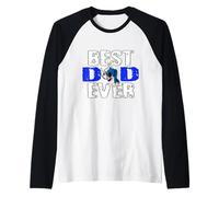 Camisa de judo para padre, disfraz de judo para cumpleaños de padre Camiseta Manga Raglan