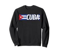 Camisa de la Bandera Cubana del Mes de la Herencia de Cuba Patri Sudadera