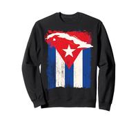 Camisa de la Bandera de Cuba Mes de la Herencia Hispana Cubana Día de la Revolución Sudadera