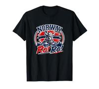 Camisa de la Bandera Noruega para Hombres, Mujeres, niños y Camiseta