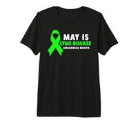 Camisa de la Enfermedad de Lyme - Mayo es el Mes de concienciación sobre la Enfermedad de Lyme Camiseta Premium