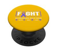 Camisa de la Enfermedad por reflujo gastroesofágico - Combate la Conciencia de la ERGE PopSockets PopGrip Adhesivo