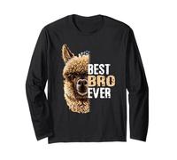 Camisa de llama para hermano, disfraz de llama para cumpleaños de hermano Manga Larga