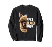 Camisa de llama para padre, disfraz de llama para cumpleaños de padre Sudadera