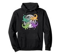 Camisa de Luna de Lagarto Divertida Lizard Lizard Lizard Sudadera con Capucha