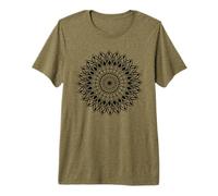 Camisa de Mandala de Flor de Loto, Camisetas de Mandala para Camiseta Premium