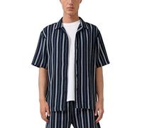 Camisa de Manga Corta a Rayas