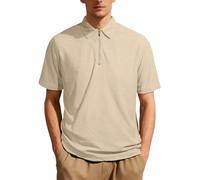 Camisa de manga corta de pana para hombre, camisas de vestir ajustadas para hombres grandes y altos, camisetas ligeras de secado rápido, blusa transpirable que absorbe la humedad, adecuada para