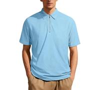 Camisa de manga corta de pana para hombre, camisas de vestir ajustadas para hombres grandes y altos, camisetas ligeras de secado rápido, blusa transpirable que absorbe la humedad, adecuada para