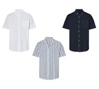 Camisa de manga corta para hombre - Rayas#Tallas:XL (43/44). Talla