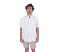 Camisa de Manga Corta para Hombre, elástica única