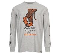 Camisa De Manga Larga Casual Para Hombre Dickies Fort Valley Nueva Gris