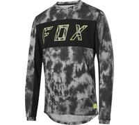 Camisa De Manga Larga Fox Ranger Elevated Enduro MTB Ebike Negra Camo M
