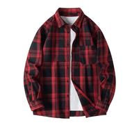 Camisa de manga larga para hombre a cuadros de manga larga camisa de verano holgada camisa de verano monocolor camisa casual transpirable para hombres camisa de pradera para hombres camisa de hombre
