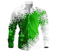 Camisa de manga larga para hombre, tema otoño e invierno, estampado de botones, corte informal, comodidad cotidiana, estilo festivo, elegancia atemporal, versatilidad estacional, fácil mantenimiento