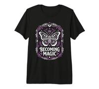 Camisa de Mariposa Bruja - Convirtiéndose en estética mágica de Brujas Camiseta Premium