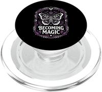 Camisa de Mariposa Bruja - Convirtiéndose en estética mágica de Brujas PopSockets PopGrip para MagSafe