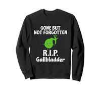 Camisa de Memoria Divertida de la vesícula biliar Gone But Not Forgotten Rip Sudadera