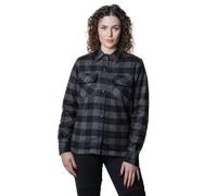 Camisa de Moto Mujer Course Thunder Negro/GrisL Negro,Gris
