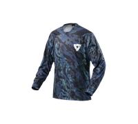 Camisa de Moto Rev´it Emulsion Azul/Negro3XL Azul,Negro