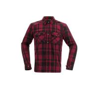 Richa Forest Camisa de moto, negro-rojo, tamaño 2XL para Hombres