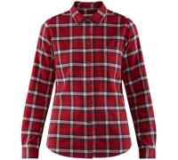 FJALLRAVEN Övik Flannel Shirt W - Mujer - Rojo - talla L- modelo 2025