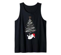 Camisa de Navidad para Embarazo, diseño de árbol de Navidad Camiseta sin Mangas