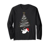 Camisa de Navidad para Embarazo, diseño de árbol de Navidad Manga Larga