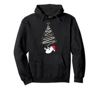 Camisa de Navidad para Embarazo, diseño de árbol de Navidad Sudadera con Capucha