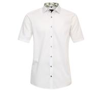 Camisa De Negocios Para Hombre De Manga Corta Modern Fit Blanca 644288500 000