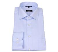 Camisa De Negocios Para Hombre Eterna Comfort Fit Azul 8817 E19K 10