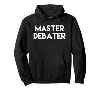 Camisa de Parodia de Debate Master Debater Sudadera con Capucha