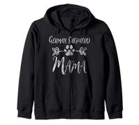 Camisa de Pastor alemán para mamá, Amante del Pastor, dueño de Perro y mamá, Regalo Sudadera con Capucha