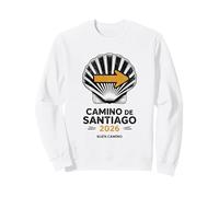 Camisa de peregrino de Senderismo de Concha de Vieira Camino Sudadera