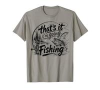 Camisa de Pesca para Pesca | Thats IT IM Going Fishing Funny Camiseta