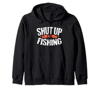 Camisa de Pesca Shut Up I'm Fishing Shirt Funny Fisherman Sudadera con Capucha