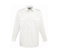 Camisa De Piloto De Manga Larga Premier Tallas: 14.5 - 23