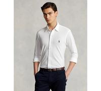 Camisa de piqué de algodón ultraligero Hombre Talla L. Color Blanco
