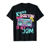 Camisa de profesor Kindergarten Is My Jam, bonita, estilo 80 y 90 Camiseta