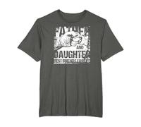 Camisa de puño para padre e hija, mejores amigos para la vida Camiseta