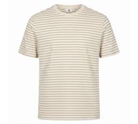 Camisa De Punto Para Hombre Garcia Regular Fit Beige Rayas N261203 2768 Kit
