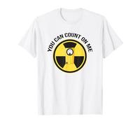 Camisa de radiación | You can count on me geiger counter gift Camiseta