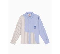 Camisa de rayas Brain Dead x Brooks Brothers California para hombre ["gid://shopify/Metaobject/384043909498","gid://shopify/Metaobject/384044630394"] L