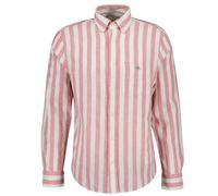 Camisa De Rayas De Lino Y Algodón Regular GANT Para Hombre
