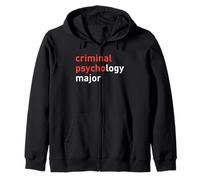 Camisa de Regalo Principal de psicología Criminal para Estudiantes de psicología Sudadera con Capucha