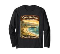 Camisa de Santa Bárbara California Regalo de Ciudad Natal de Santa Bárbara Manga Larga