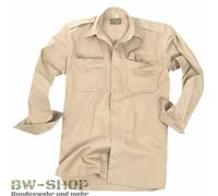 Mil-Tec Hemd-10931004 Camisa Caqui 906
