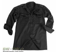 CAMISA DE SERVICIO EE. UU. MANGA LARGA NUEVA BW CAMISA DE OCIO EJÉRCITO ALEMÁ...