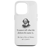 Camisa de Shakespeare con cita de Las alegres esposas de Windsor Carcasa para iPhone 13 Pro